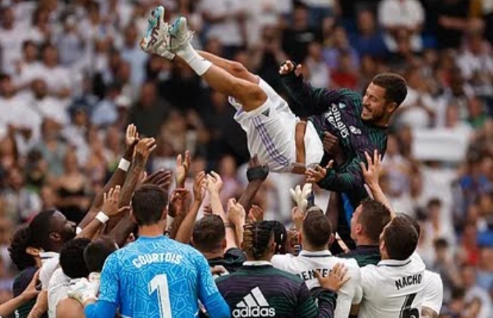 Eden Hazard declares his retirement from football, saying, “I achieved my goal, played, and enjoyed myself.”