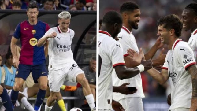 REPORT: The positives and negatives from Milan shoot out win over Barcelona……details