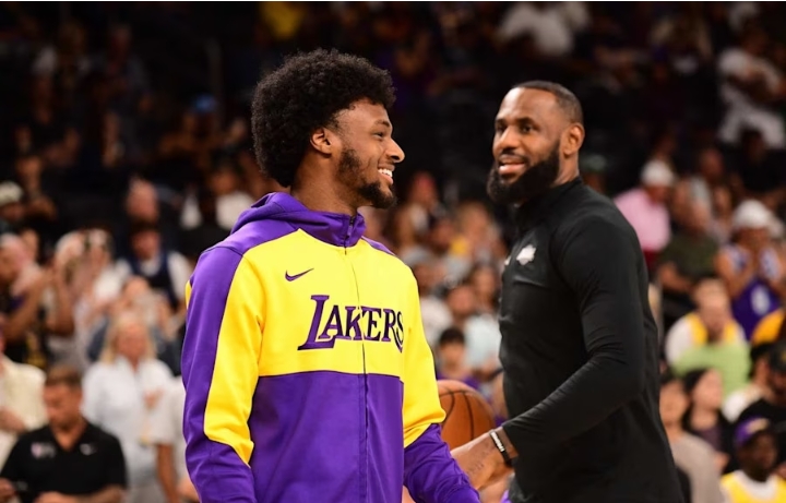 Just In: LeBron James and Bronny Make Debut History as……see more