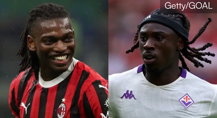 Report: Rafael Leao urges Moise Kean to join him at AC Milan…see more